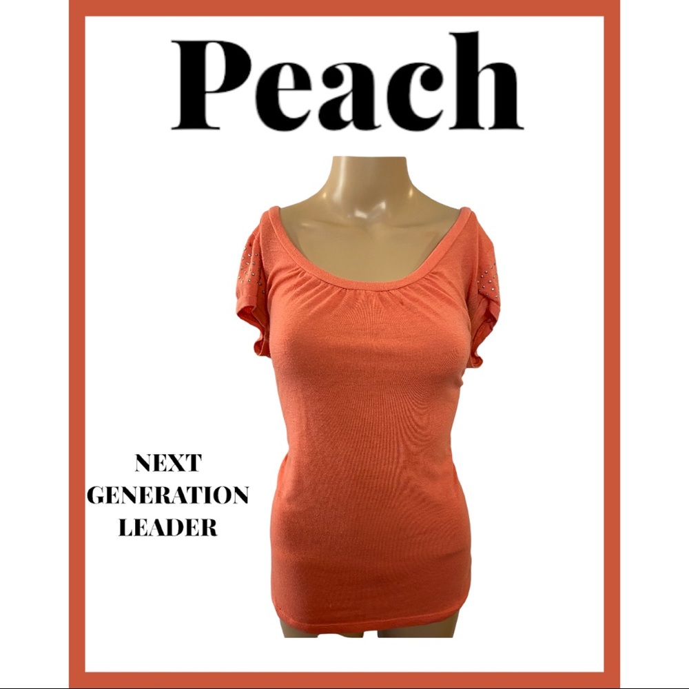 Orange blouse